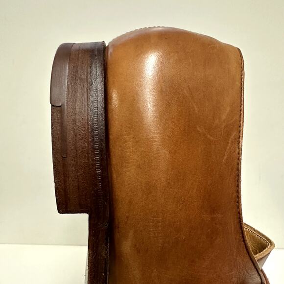 Crockett & Jones x Polo Ralph Lauren Monk Strap Brown Calf Bench England 9.5 - Picture 16 of 16